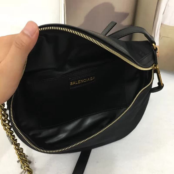 BALENCIAG巴黎世家 火爆 帆布拼牛皮 可做胸包 斜挎 單肩包  BL1599